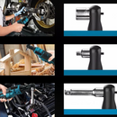 KiwiPro 21V Cordless Electric Ratchet Wrench 105Nm – 14PC 3/8" Brushless Ratchet Set, 2 Batteries, NZ Charger & Case | Overnight Delivery | Afterpay