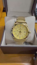 Men’s Luxury Stainless Steel Quartz Watch – 30M Water Resistant, Date Display | NZ Stock | Overnight Delivery | Afterpay Zip Pay