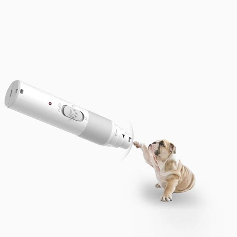 USB Charging Pet Paws Nail Grooming Trimmer - JustRight deals New zealand