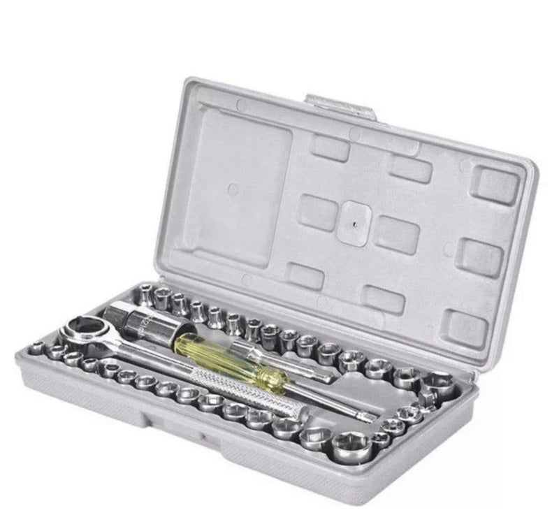 40pcs Ratchet socket set - JustRight deals New zealand