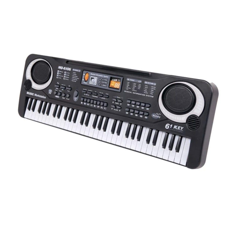 61 keys electric piano keyboard with microphone - JustRight deals New zealand