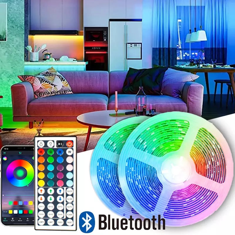 10M Bluetooth LED strip lights with remote - JustRight deals New zealand