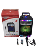 New 8 inch rechargeable Bluetooth speaker with mic and remote - JustRight deals New zealand