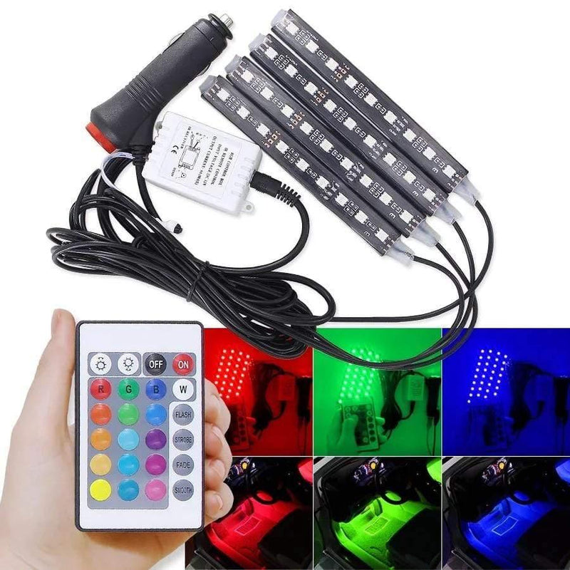 interior decoration lights with remote for all vehicles - JustRight deals New zealand