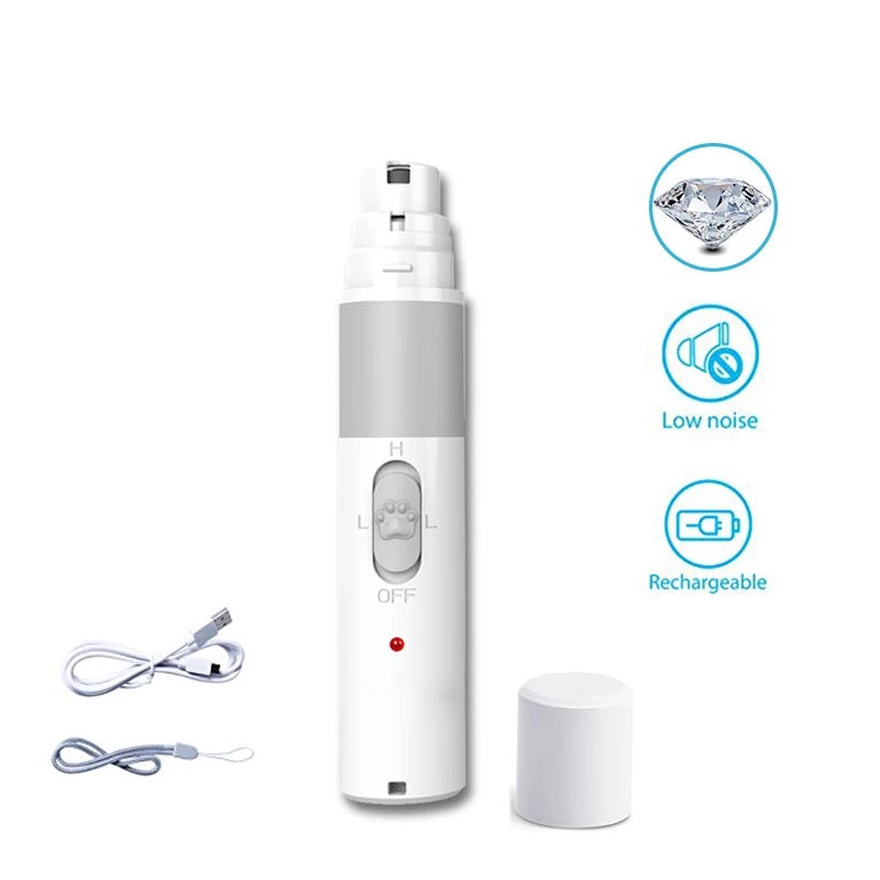 USB Charging Pet Paws Nail Grooming Trimmer - JustRight deals New zealand