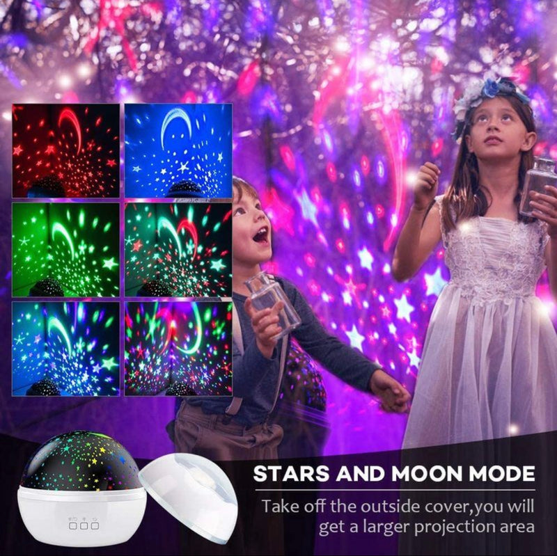 Night light projector 360 degree - JustRight deals New zealand