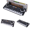 61 keys electric piano keyboard with microphone - JustRight deals New zealand