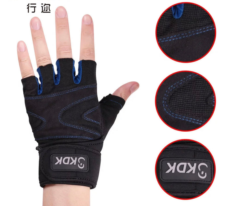 Exercise Gloves gym weight lifting grip gloves - JustRight deals New zealand